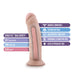 Blush BL-55803 Au Naturel 8 Inch Dildo with Suction Cup Vanilla image listing features