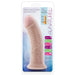 Blush BL-55803 Au Naturel 8 Inch Dildo with Suction Cup Vanilla package front on white background
