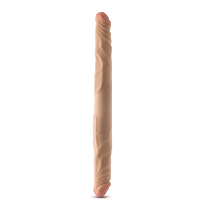 Blush BL-39753 Dr. Skin Plus 14 Inch Posable Double Dong