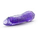 Blush BL-43011 Glow Dicks Molly 8 Inch Vibrating Glitter LED Dildo