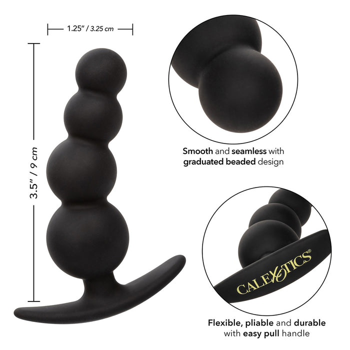 CalExotics SE-2700-47-2 Boundless Beaded Silicone Butt Plug Features