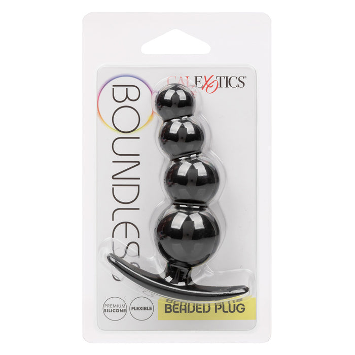 CalExotics SE-2700-47-2 Boundless Beaded Silicone Butt Plug Package Front