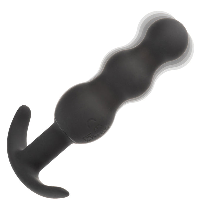 CalExotics SE-2700-53-2 Boundless Vibrating Beaded Black Anal Plug
