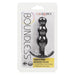 CalExotics SE-2700-53-2 Boundless Vibrating Beaded Black Anal Plug Package Front