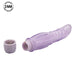 Battery compartment of vibrator on a white background