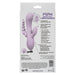 Back of packaging for CalExotics Flex Bend & Hold Triple Rumbler triple penetration vibrator