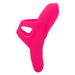 Side view of Neon Vibes The Nubby Vibe hot pink finger vibrator