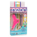 Front of packaging for CalExotics Neon Vibes The Nubby Vibe rechargeable silicone finger vibrator