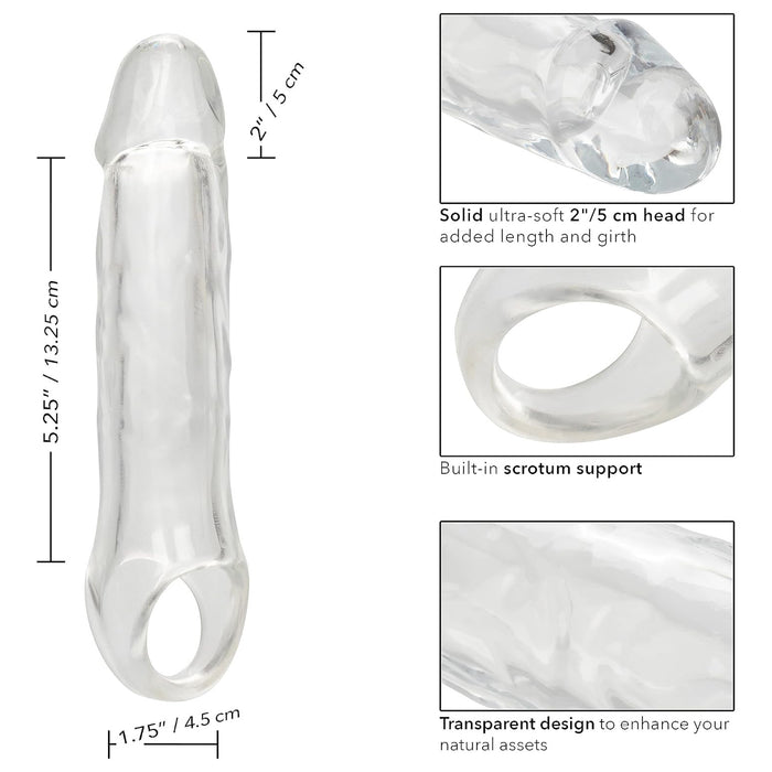 Features of Performance Maxx 7.5 Inch clear penis extension sleeve
