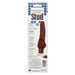 CalExotics SE-0842-30-3 Rechargeable Power Stud Cliterrific Realistic Vibrator Brown Package Back