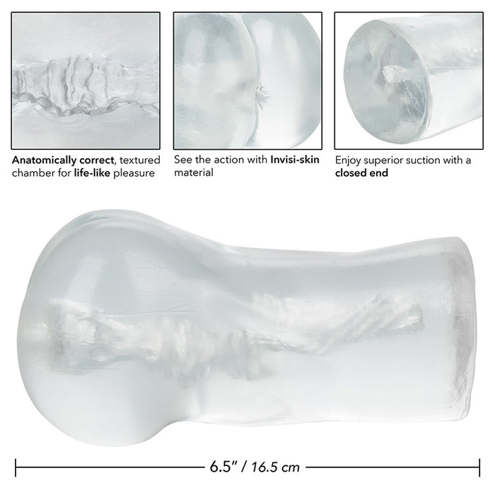 Stroke It Tight Ass Stroker - Clear