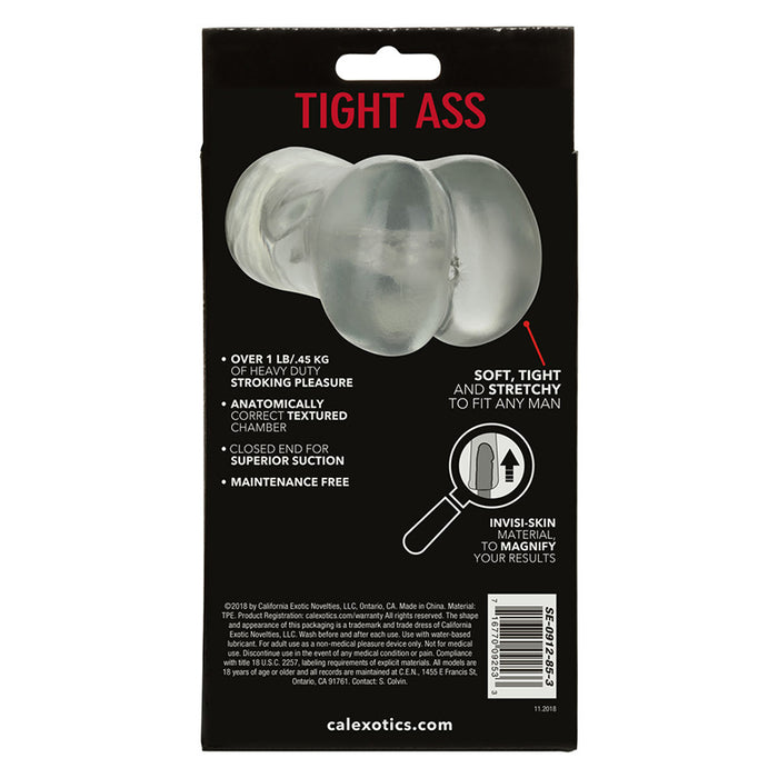 Stroke It Tight Ass Stroker - Clear