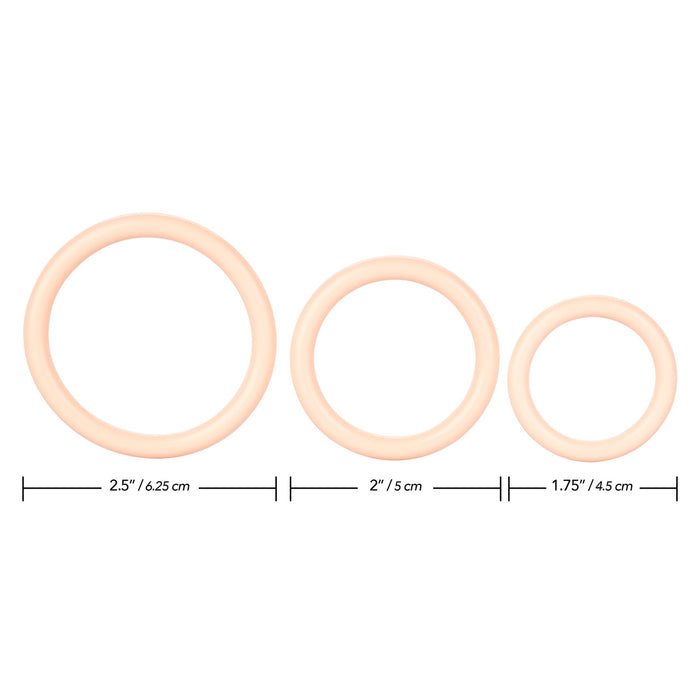 Tri-Rings - Ivory
