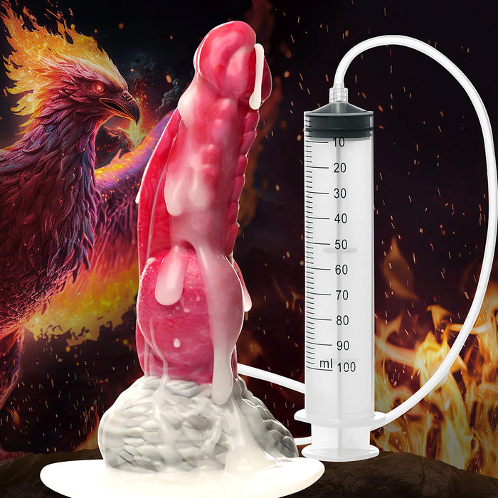 XR Brands AH309 Creature Cocks Resurrector Phoenix Squirting Silicone Dildo