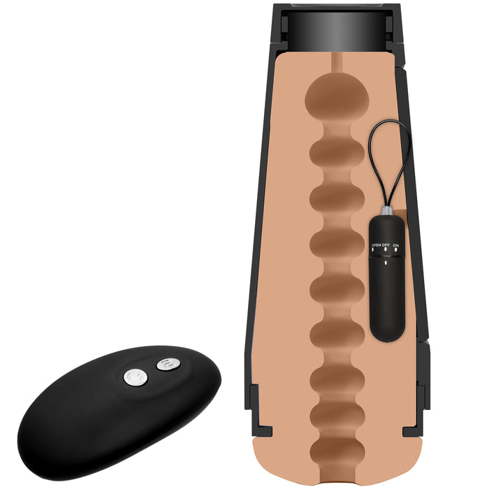 Main Squeeze The Original Vibro ULTRASKYN Stroker - Pussy - Vanilla