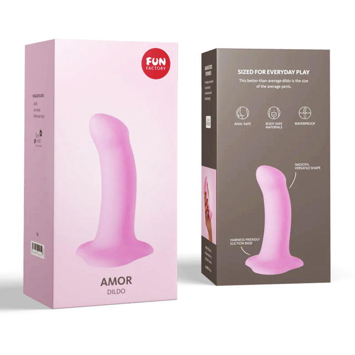 Amor Silicone Dildo - Candy Rose