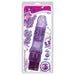 Product packaging for Intimate Comfort realistic purple vibrator