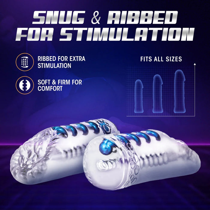 M for Men Snatch Stroker - Clear