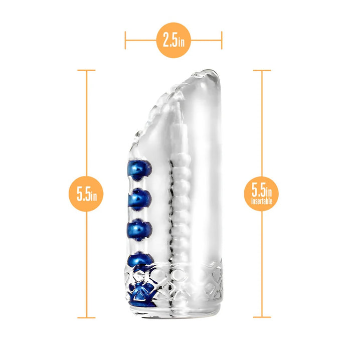 M for Men Snatch Stroker - Clear