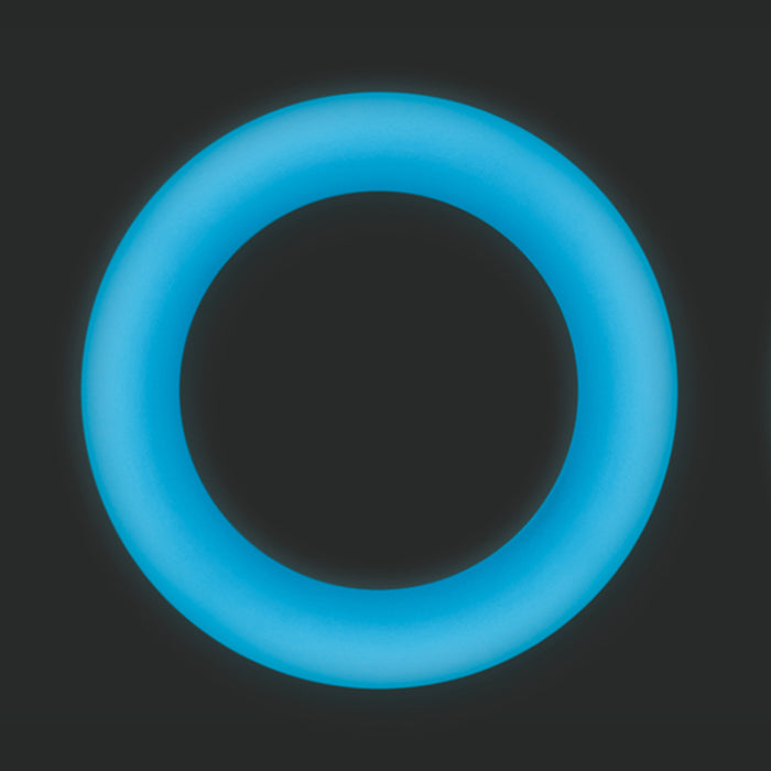 NS Novelties NSN-0473-27 Firefly Halo Glowing Cock Ring - Small - Blue
