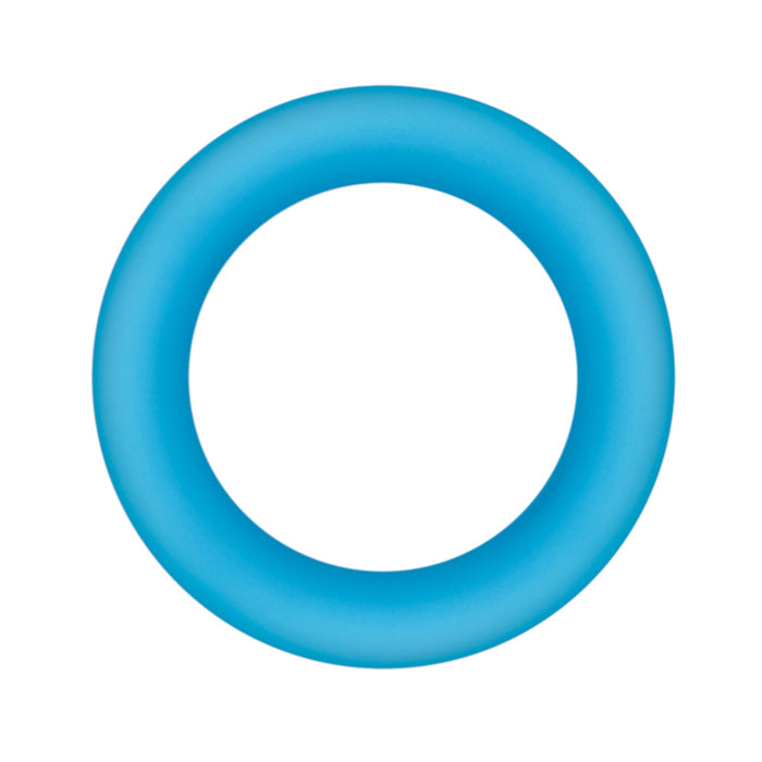 NS Novelties NSN-0473-27 Firefly Halo Glowing Cock Ring - Small - Blue