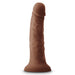 NS Novelties NSN-0401-22 Colours Pleasures Smooth 7 Inch Vibrating Dildo Brown