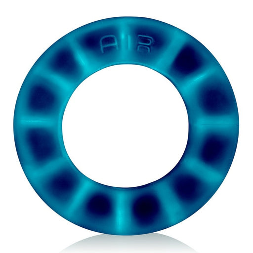 Blue cock ring with 'AIR' branding on a white background