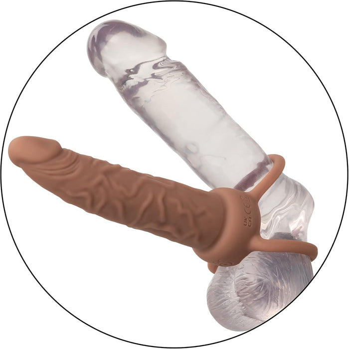 Performance Maxx Rechargeable Dual Penetrator - Brown