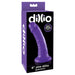 Pipedream PD5305-12 Dillio 6 Inch Slim Purple Dildo Package Front