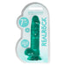Shots America REA091TUR RealRock 7 Inch Realistic Dildo with Balls - Turquoise Package Front