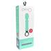 Primo WAND rechargeable silicone wand kit in its original retail packaging, featuring a mint green and white box with a graphic of the wand.