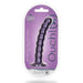 Purple G-Spot dildo in packaging with 'Ouch!' branding on a white background