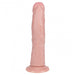 Shots America REA187FLE RealRock realistic vibrating dildo with suction cup on white background