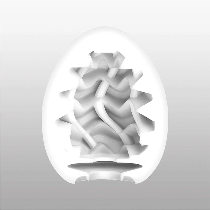 Tenga Egg New Standard Disposable Stroker - Wavy II