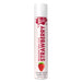 A 1 oz bottle of Wet Lubricant with 'Delicious Oral Play Strawberry' text on a white background