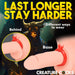 Last longer, stay harder - wear the Beast Mode ring at the base of the shaft or behind the scrotum