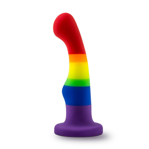 Blush Avant Pride P1 Freedom Rainbow Silicone Dildo