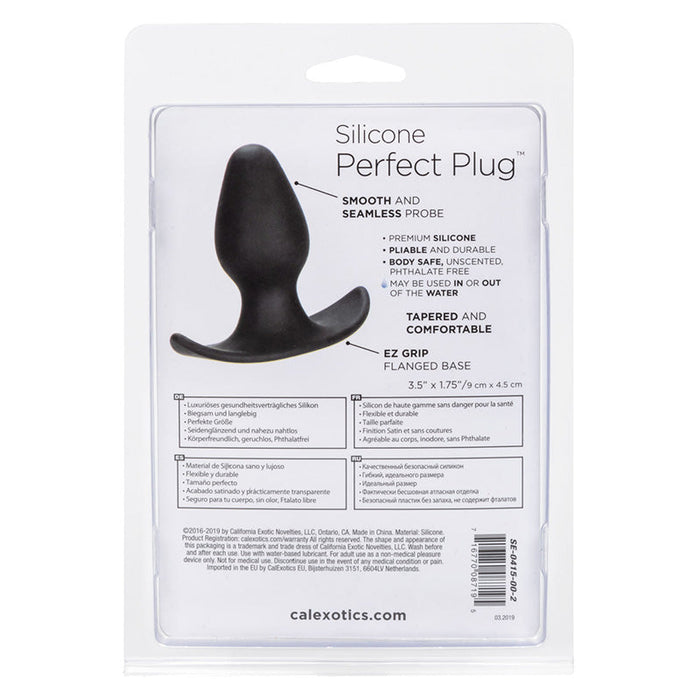 CalExotics SE-0415-00-2 Silicone Perfect Plug Package Back