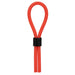 CalExotics SE-1408-11-2 Silicone Stud Lasso Cock Ring - Red