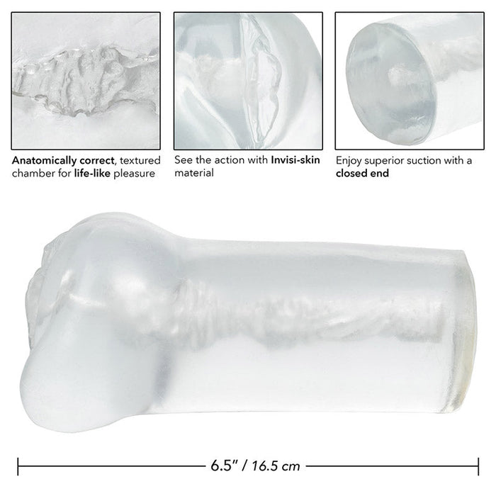 CalExotics SE-0912-80-3 Stroke It Tight Pussy - Clear Features