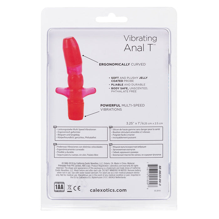 CalExotics SE-0633-04-3 Vibrating Anal T Package Back