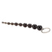 CalExotics SE-1233-03-2 X-10 Beads Black PVC anal beads with pull ring