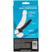 Accommodator Dual Penetrator Wearable Black DP Cock Ring Dildo - Box Back