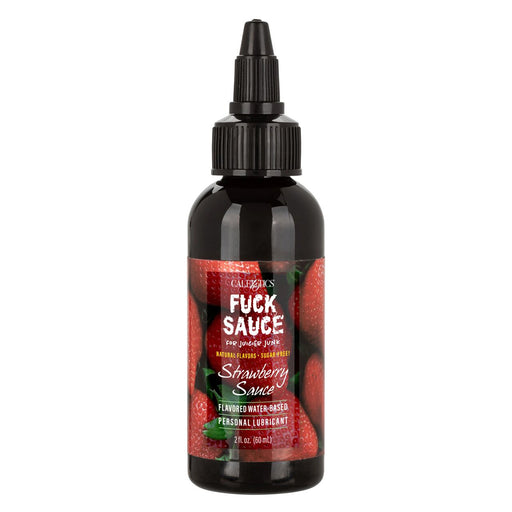 Fuck Sauce Flavored Water-Based Lubricant 2 oz - Strawberry