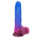 Naughty Bits Ombre Hombre Sparkly Vibrating Dildo