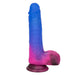 Naughty Bits Ombre Hombre Sparkly Vibrating Dildo