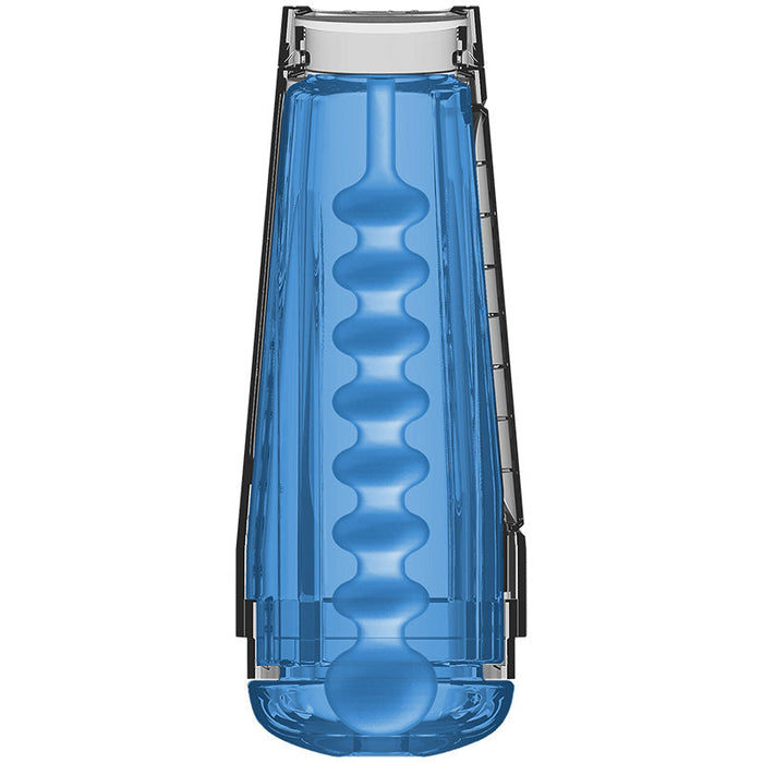 Doc Johnson 5202-31-BX Main Squeeze Optix Stroker Crystal Blue