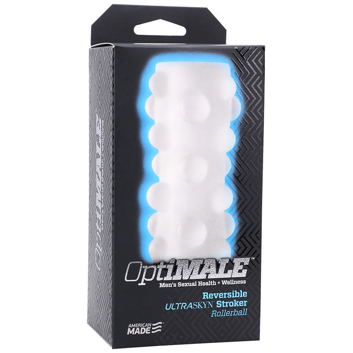 Doc Johnson 0693-01-BX OptiMALE Reversible Stroker - Rollerball Package