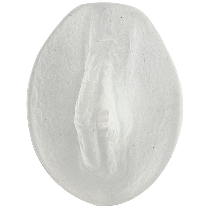 Doc Johnson 0683-01-BX Palm Pal Frosted ULTRASKYN Masturbator - Pussy