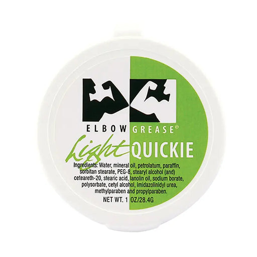 Elbow Grease Quickie Cream Light Masturbation Cream 1 oz Travel Size BC-ECL01